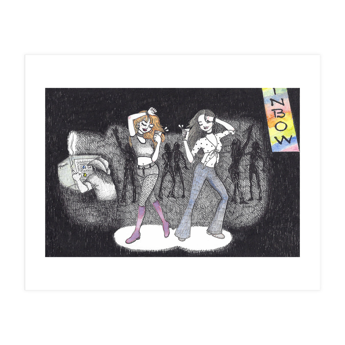 Dancing Queens In The 90's (Print Only)