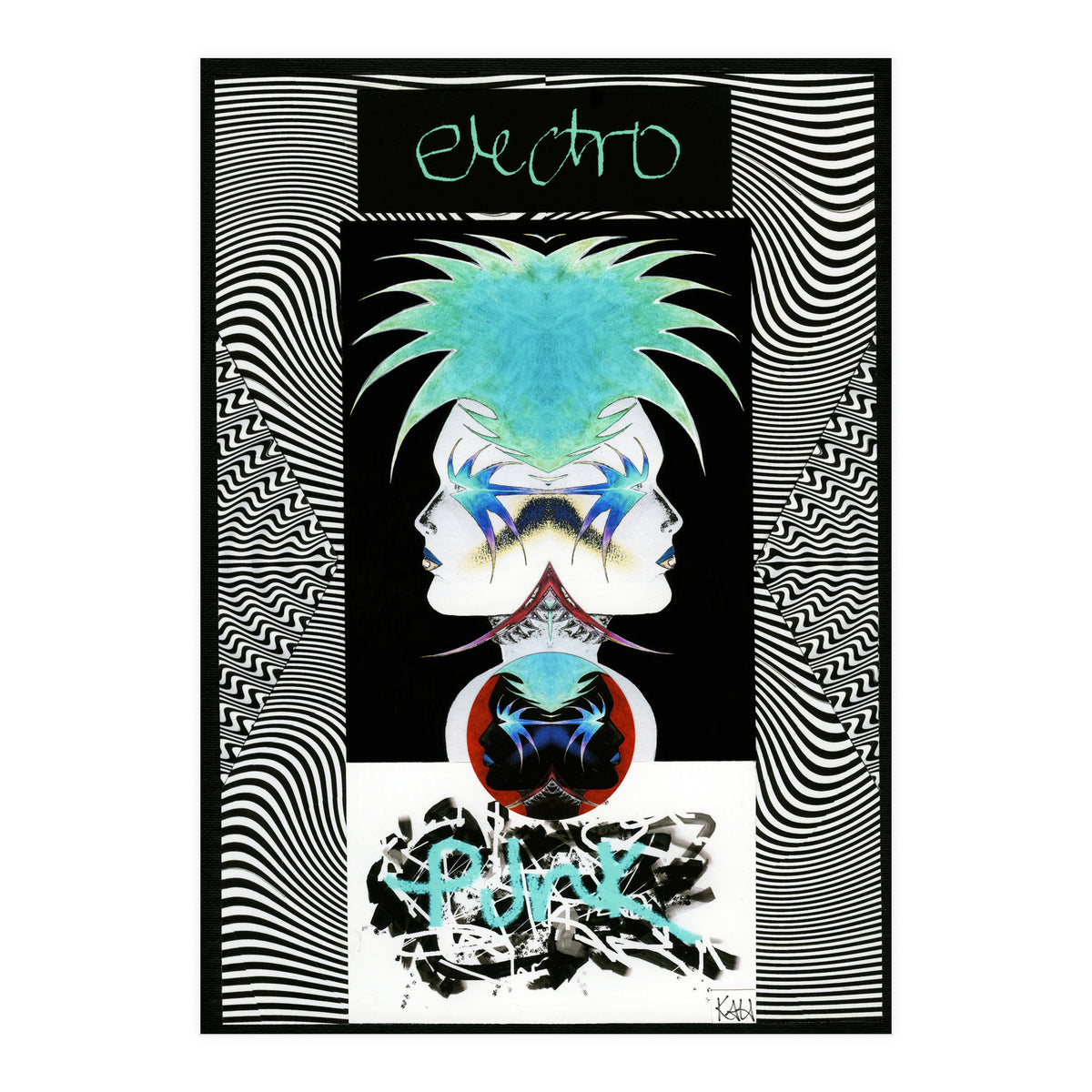 Warpaint: Punk Turquoise (Print Only)