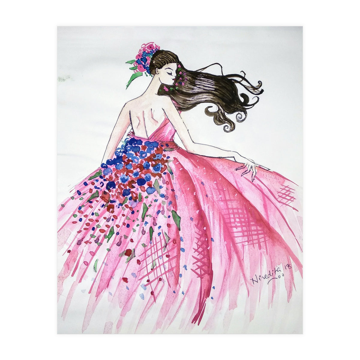 Beautiful girl (Print Only)