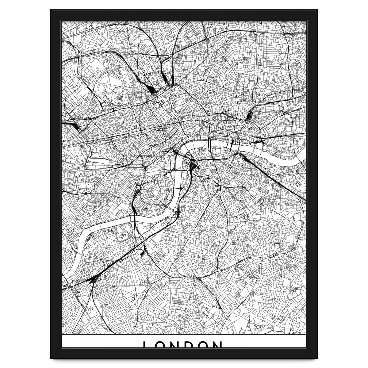 London White Map