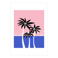 Sweet palm trees (Print Only)