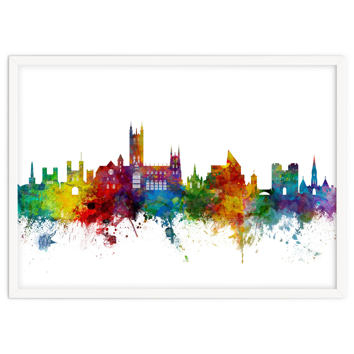 Canterbury England Skyline