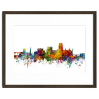 Durham England Skyline Cityscape