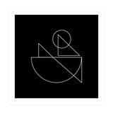 Fisherman | abstract minimal (Print Only) thumbnail