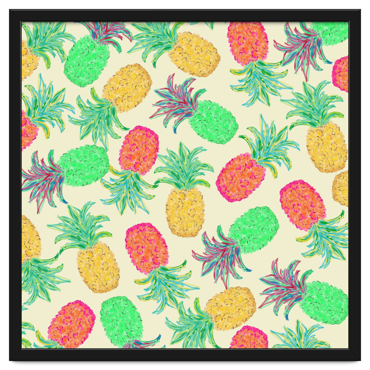 Pineapple Pandemonium Multicolo