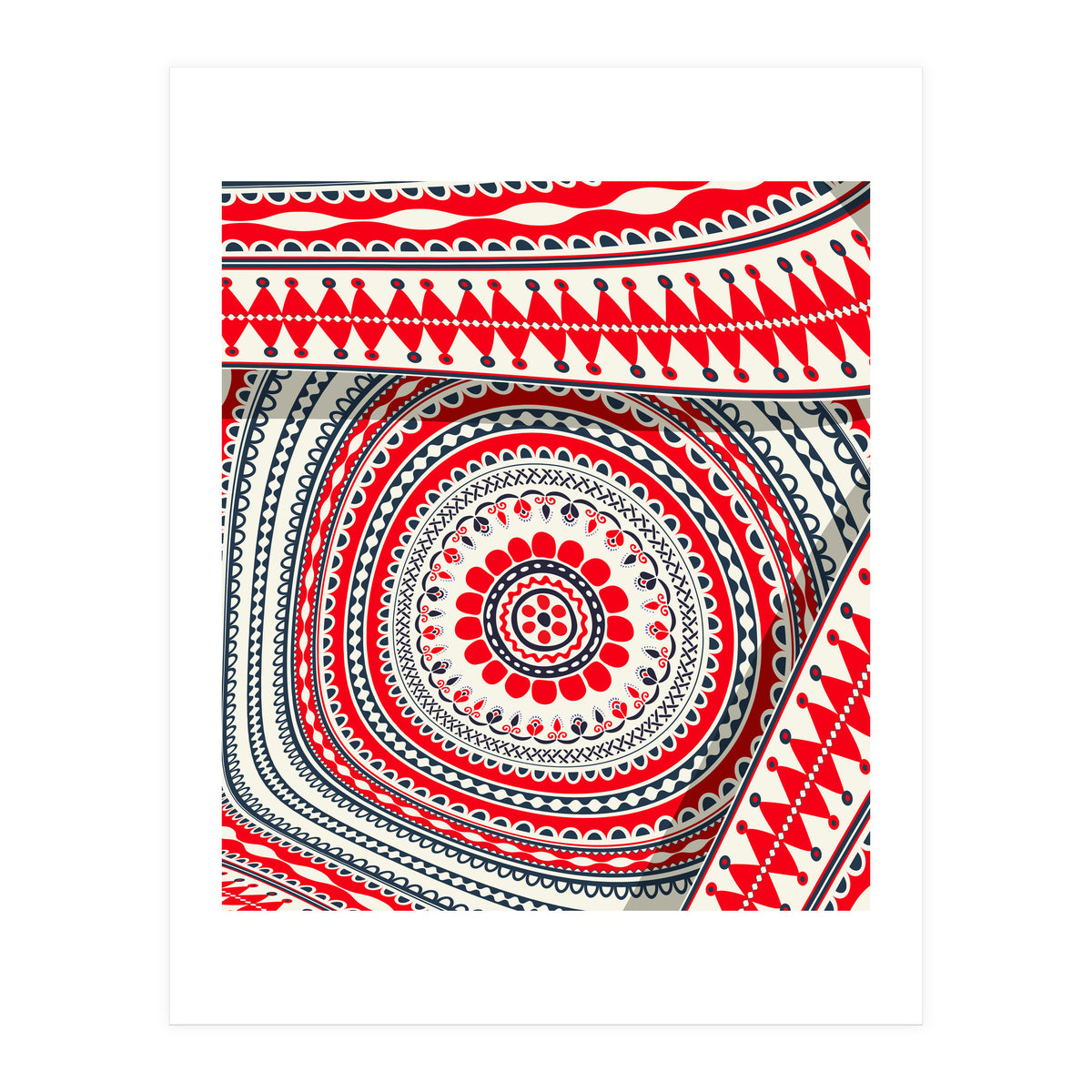 Romanian embroidery background 14 (Print Only)