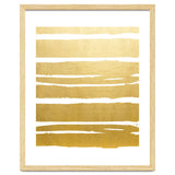 Gold Vibes Only | Luxe Shimmer Metallic Graphic Abstract | Golden Happiness Good Vibes thumbnail