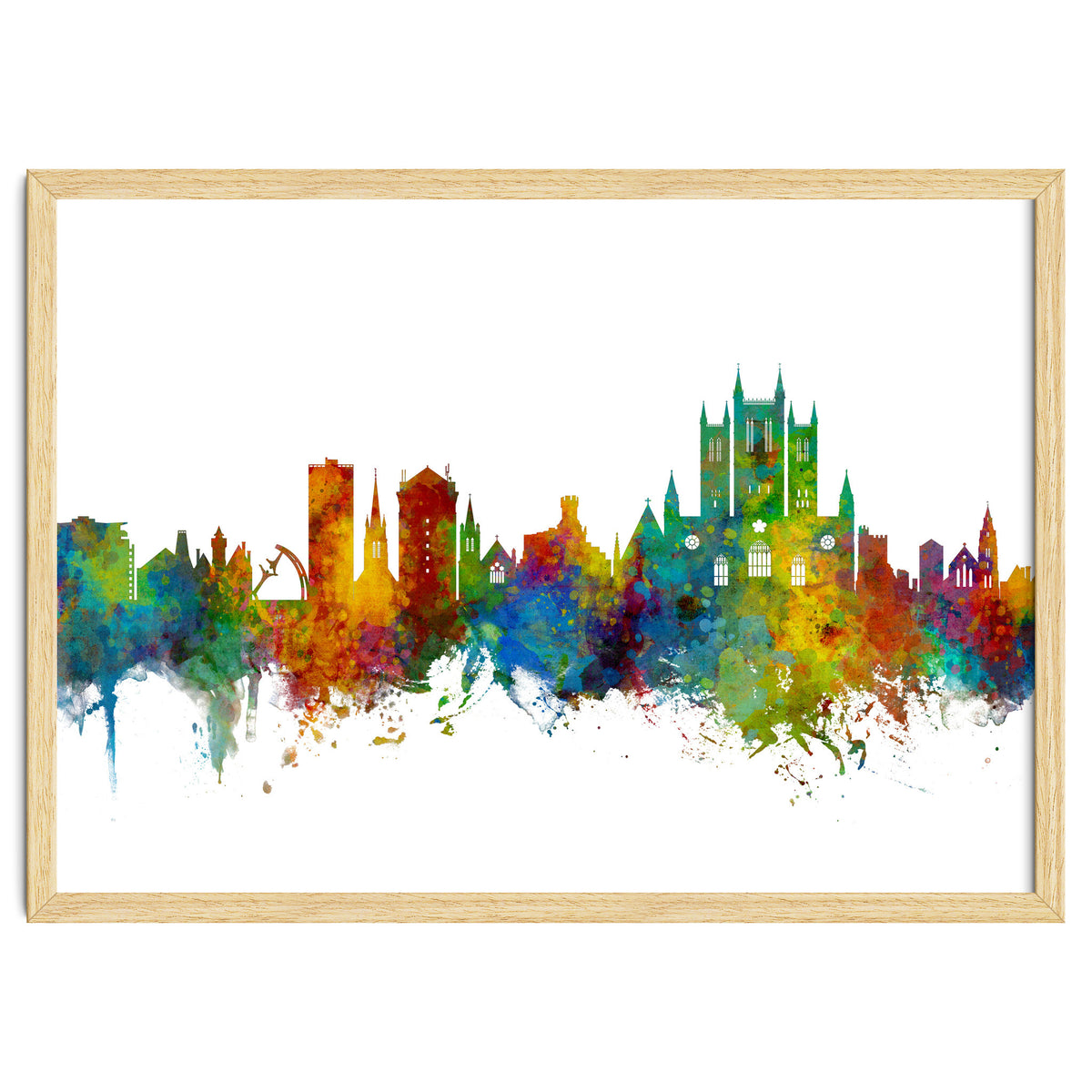 Lincoln England Skyline