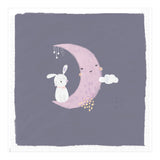 Baby Bunny And Moon (Print Only) thumbnail