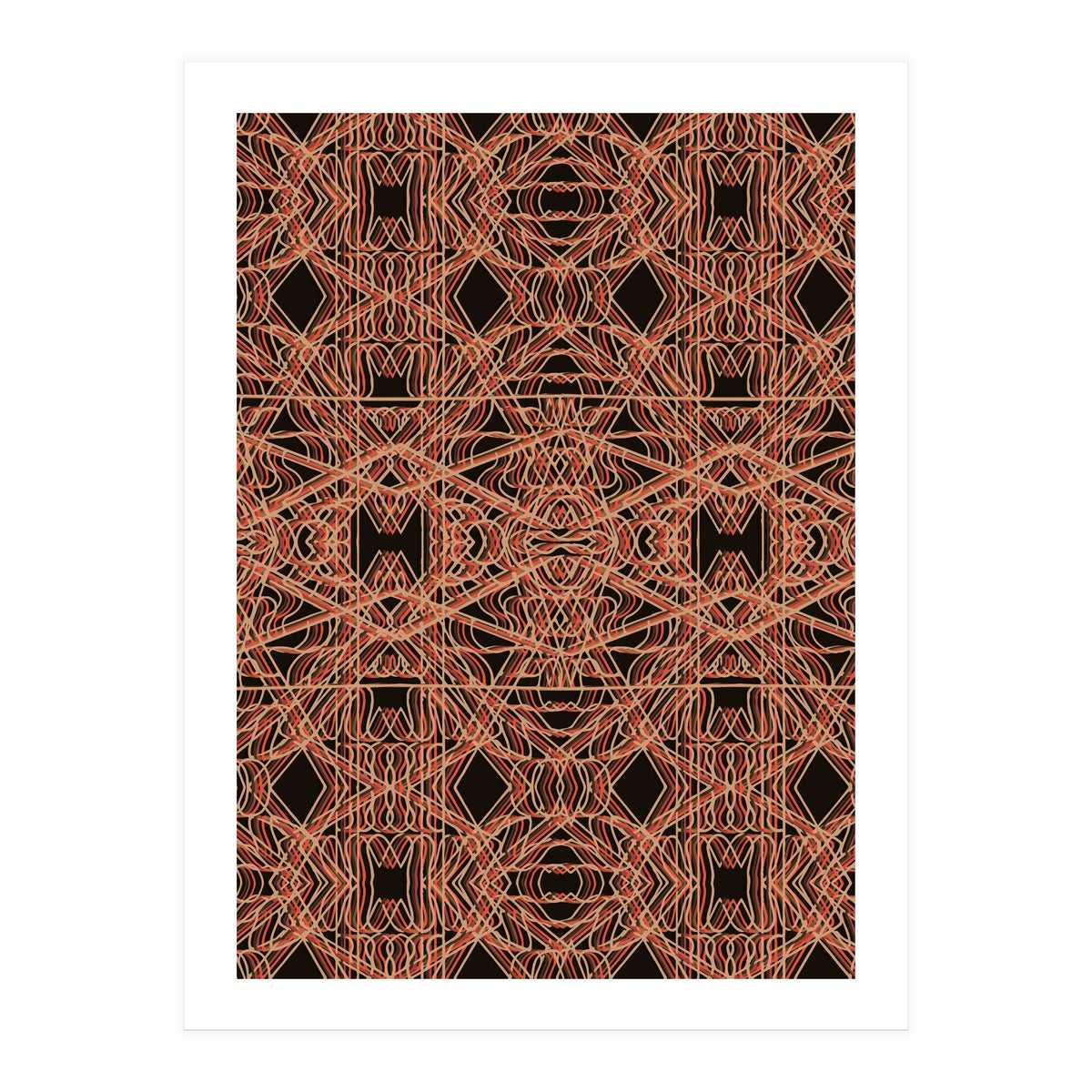 Patterned Print (Print Only)