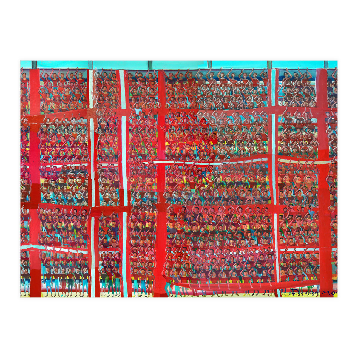 Gran Hinchada Roja (Print Only)