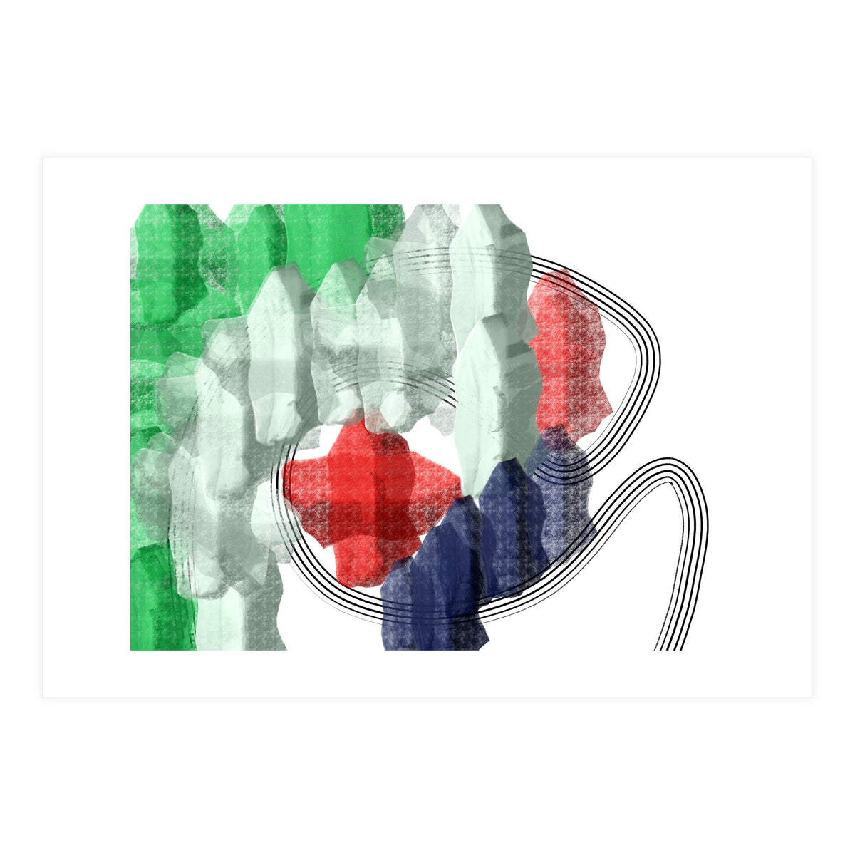 Rocks And Rocks (Print Only)