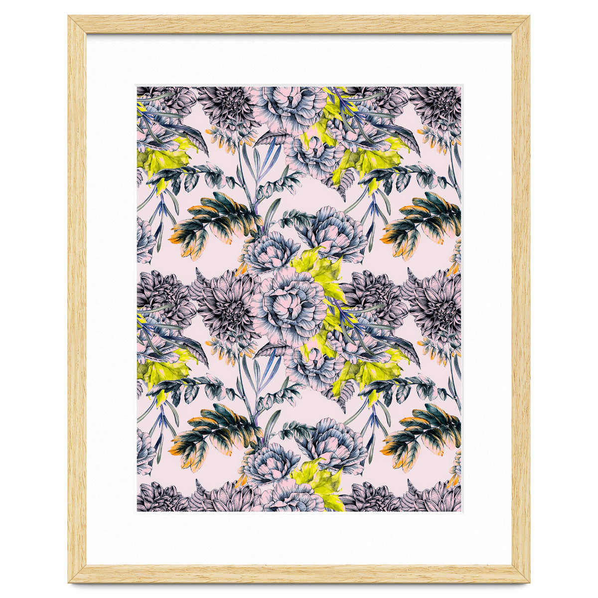 Flowering blooming in pink