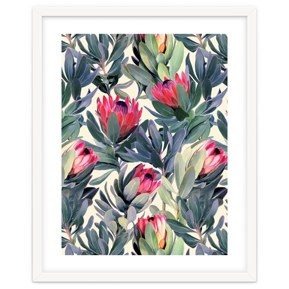 Painted Protea Pattern