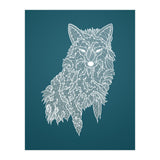 Lace Fox (Print Only) thumbnail