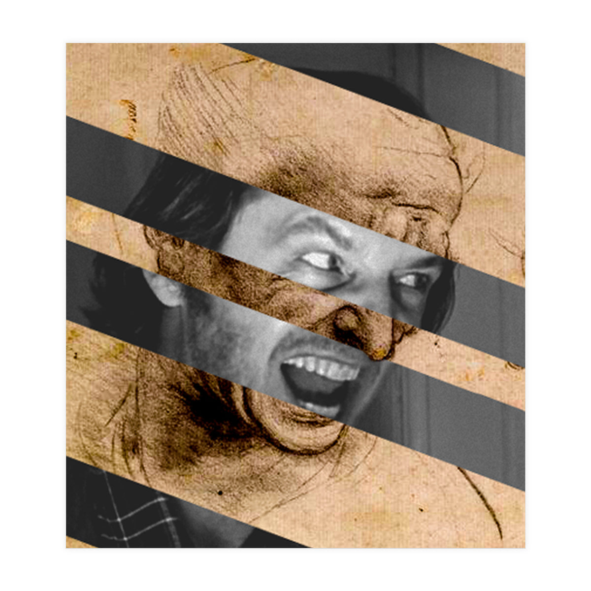 Leonardo Da Vincis Head For Th (Print Only)