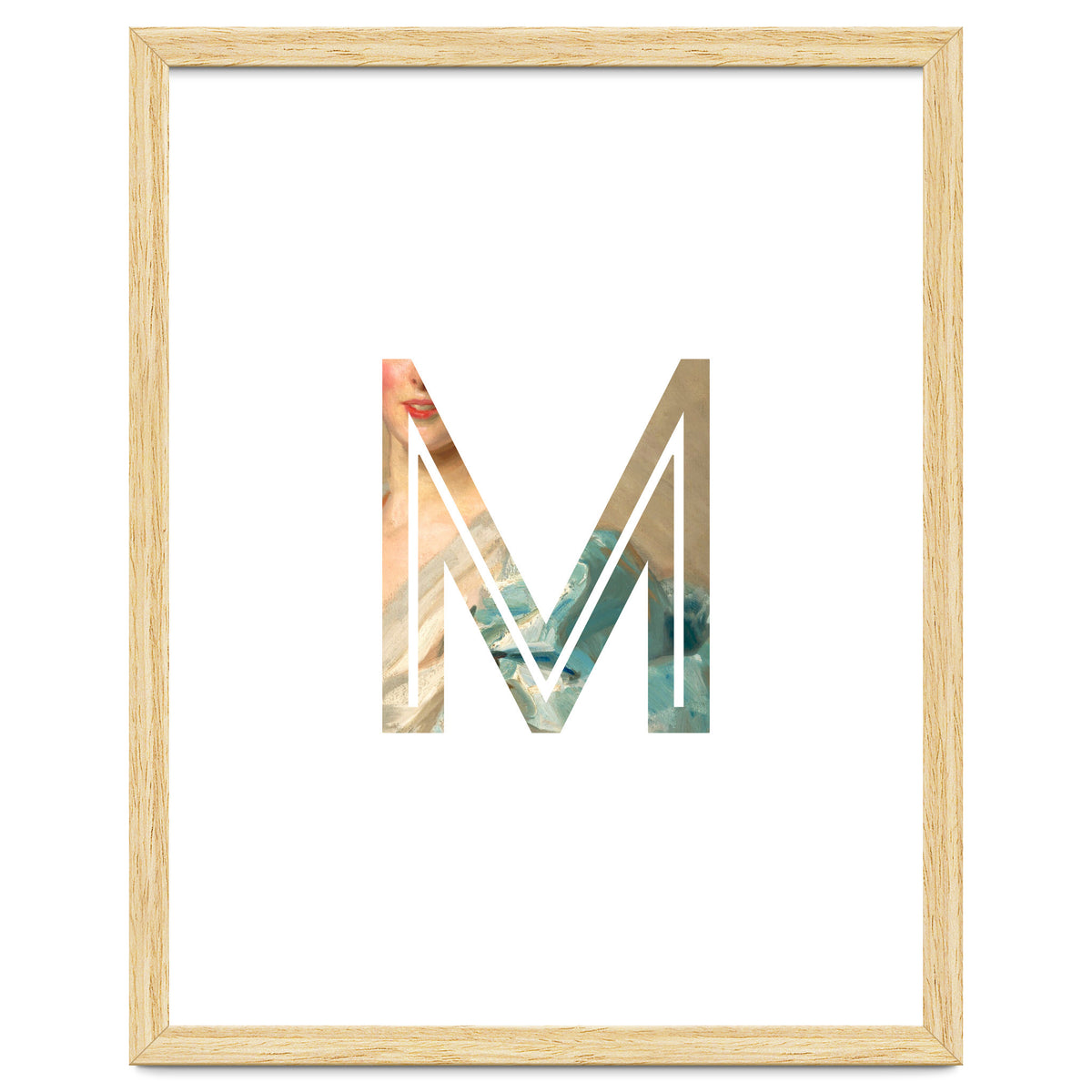 Letter M - (Impress)