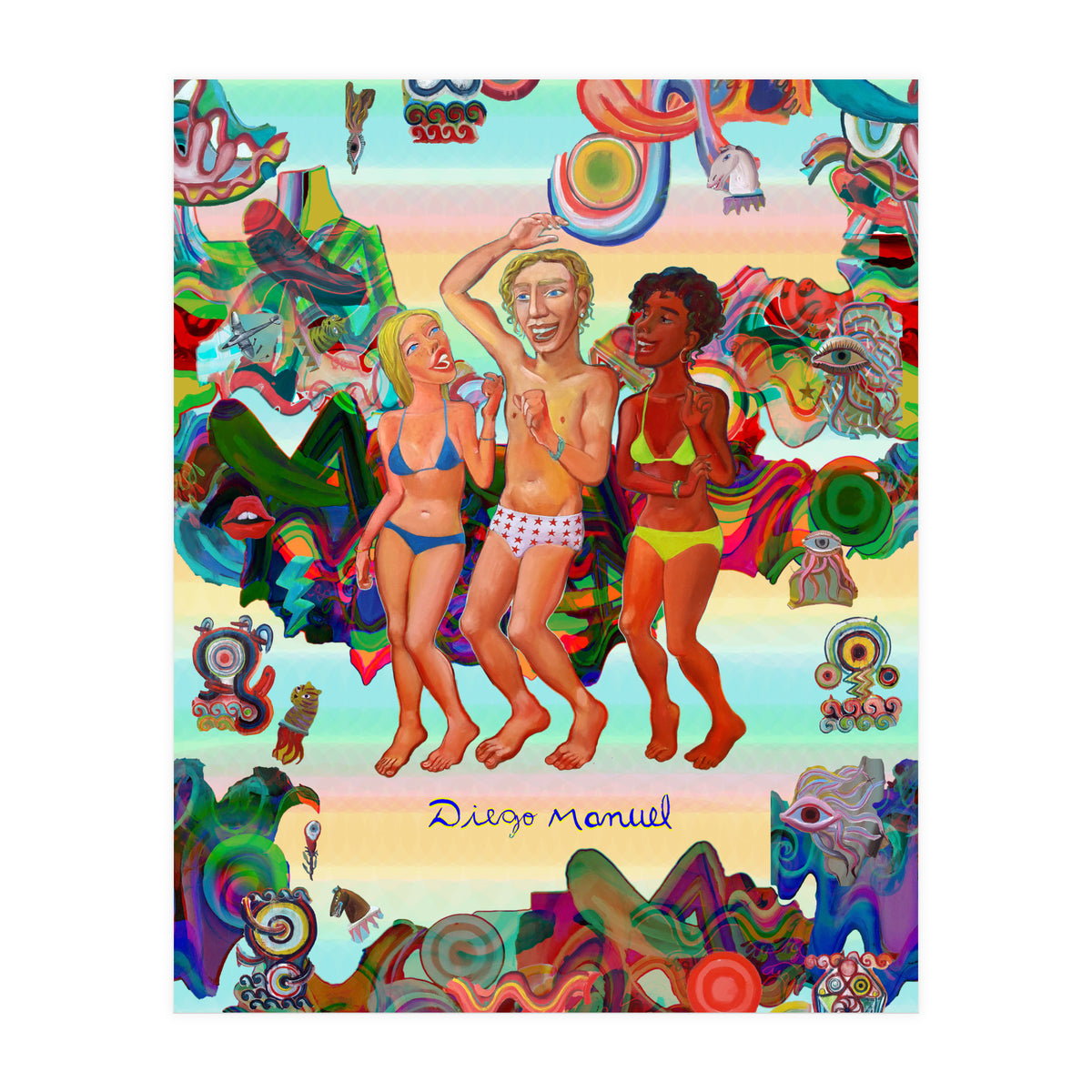 Graffitis 2021 Tapiz 94 (Print Only)