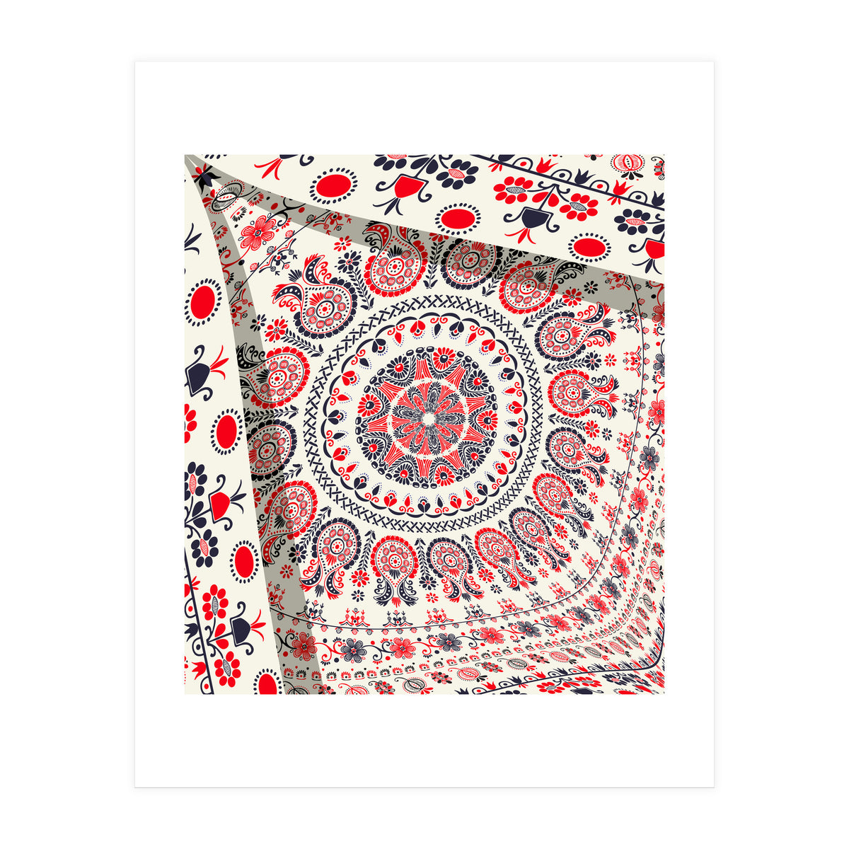 Romanian embroidery background 31 (Print Only)