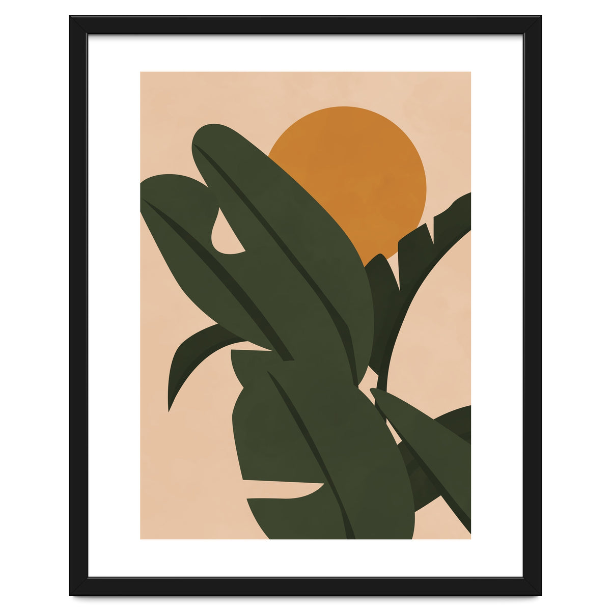 Banana Leaves Boho Style