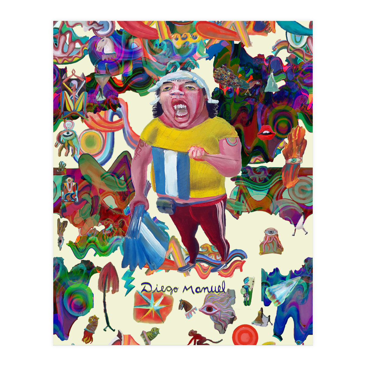 Graffitis 2021 Tapiz 50 B (Print Only)