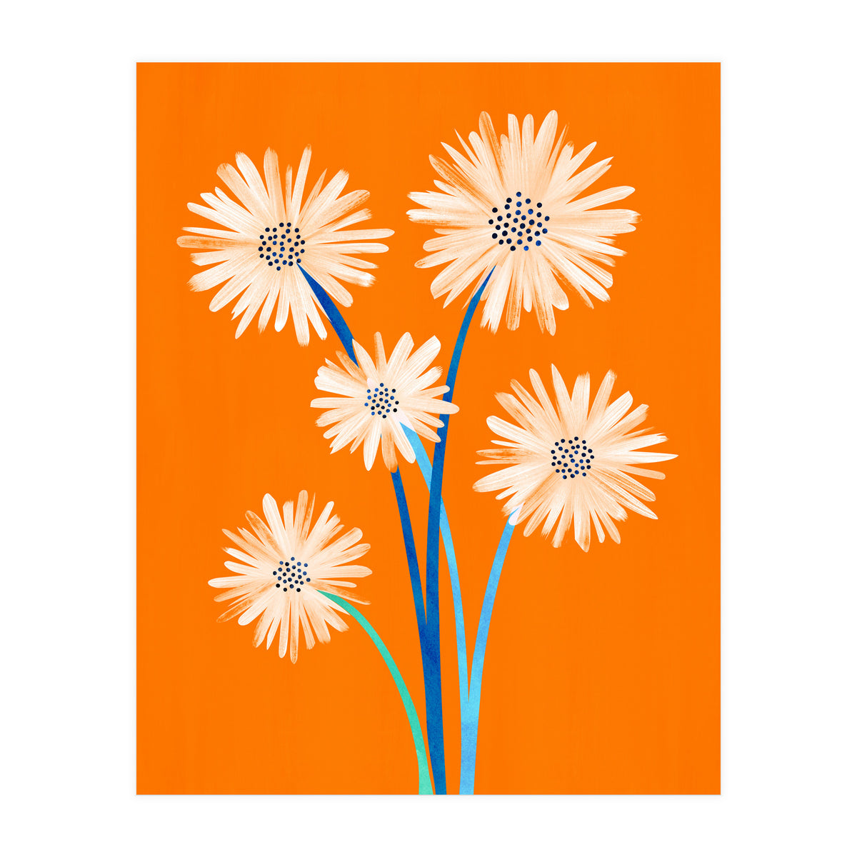Moroccan Daisies (Print Only)