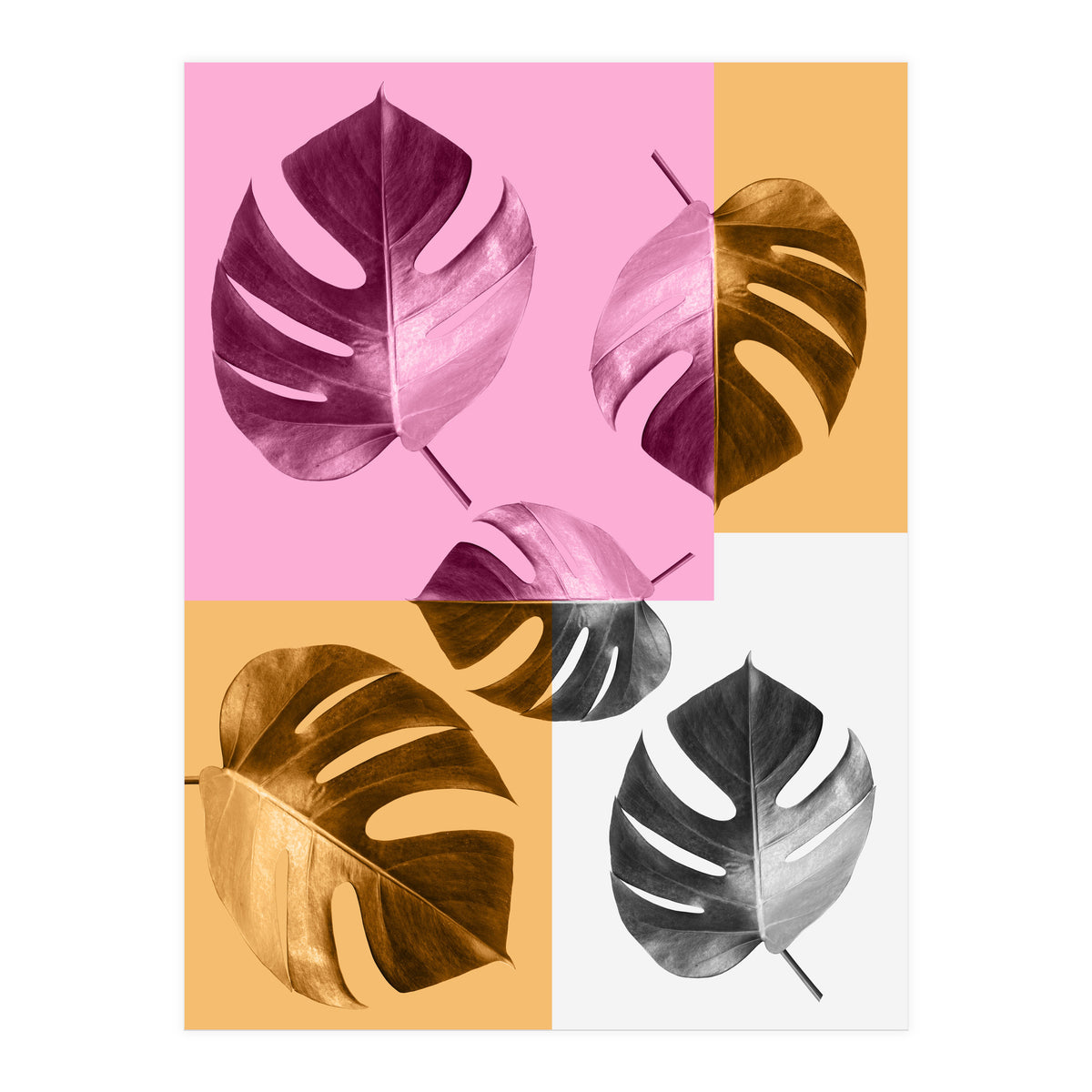 Tropical collage III (Print Only)