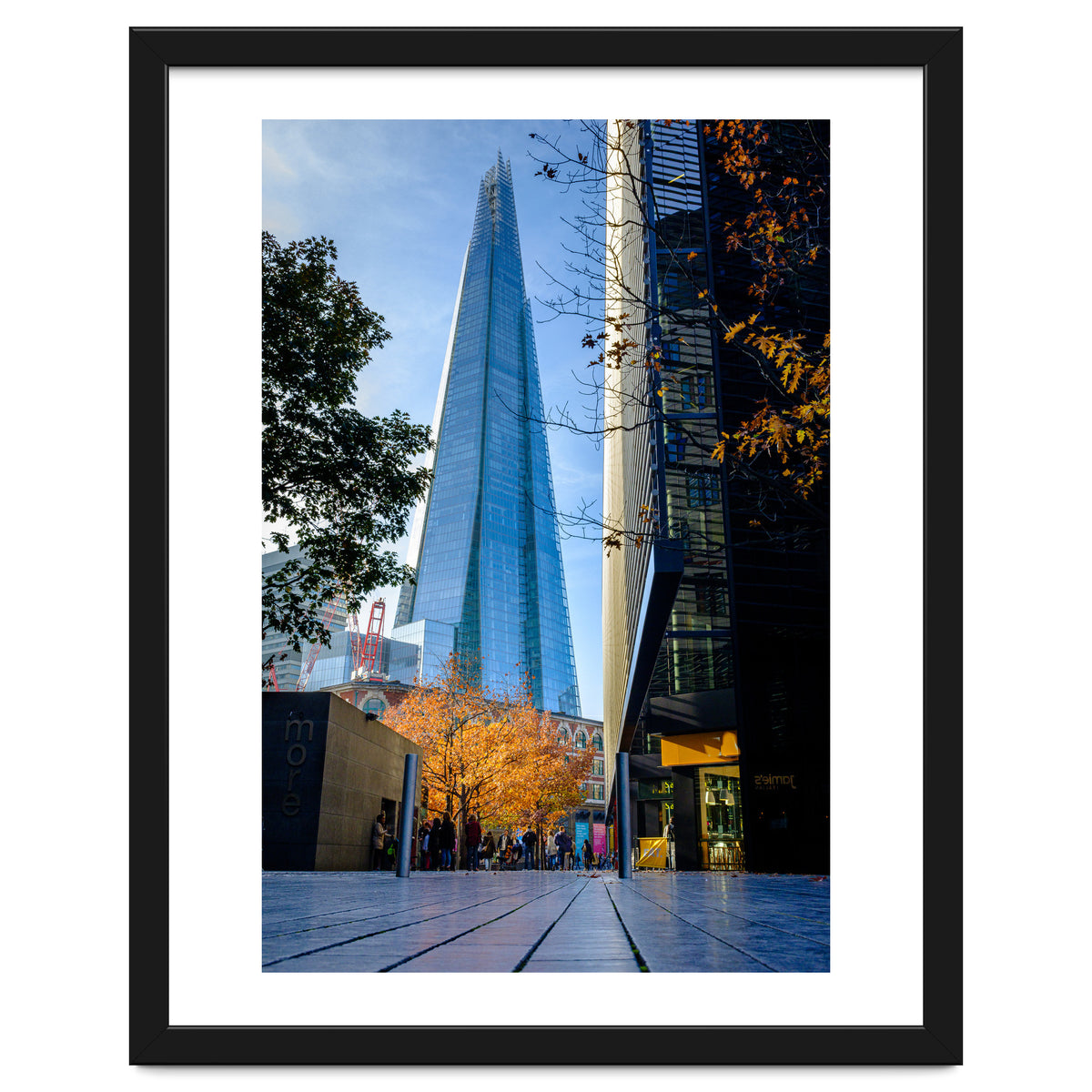 The Shard from More London