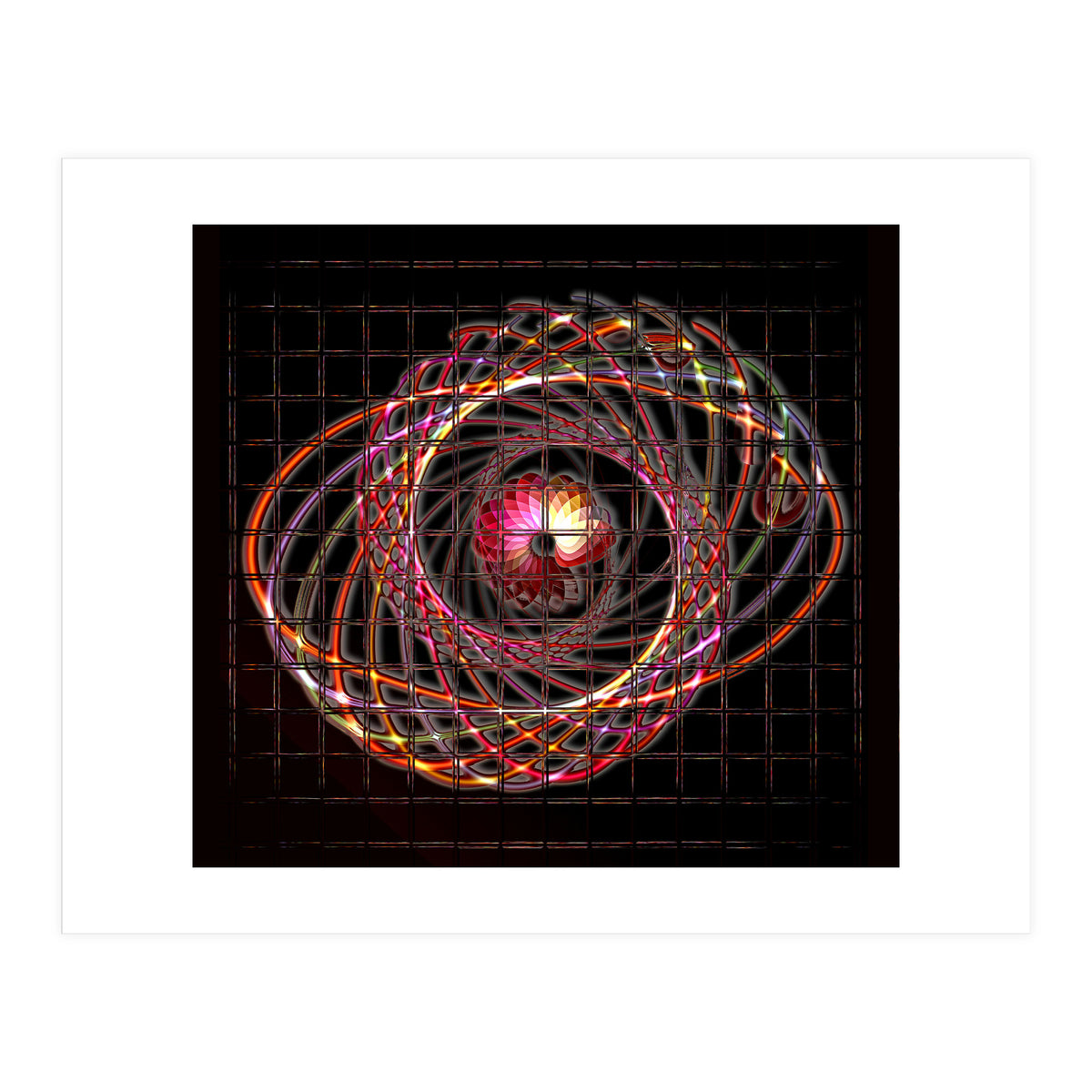 Illuminated helix #1 (Print Only)