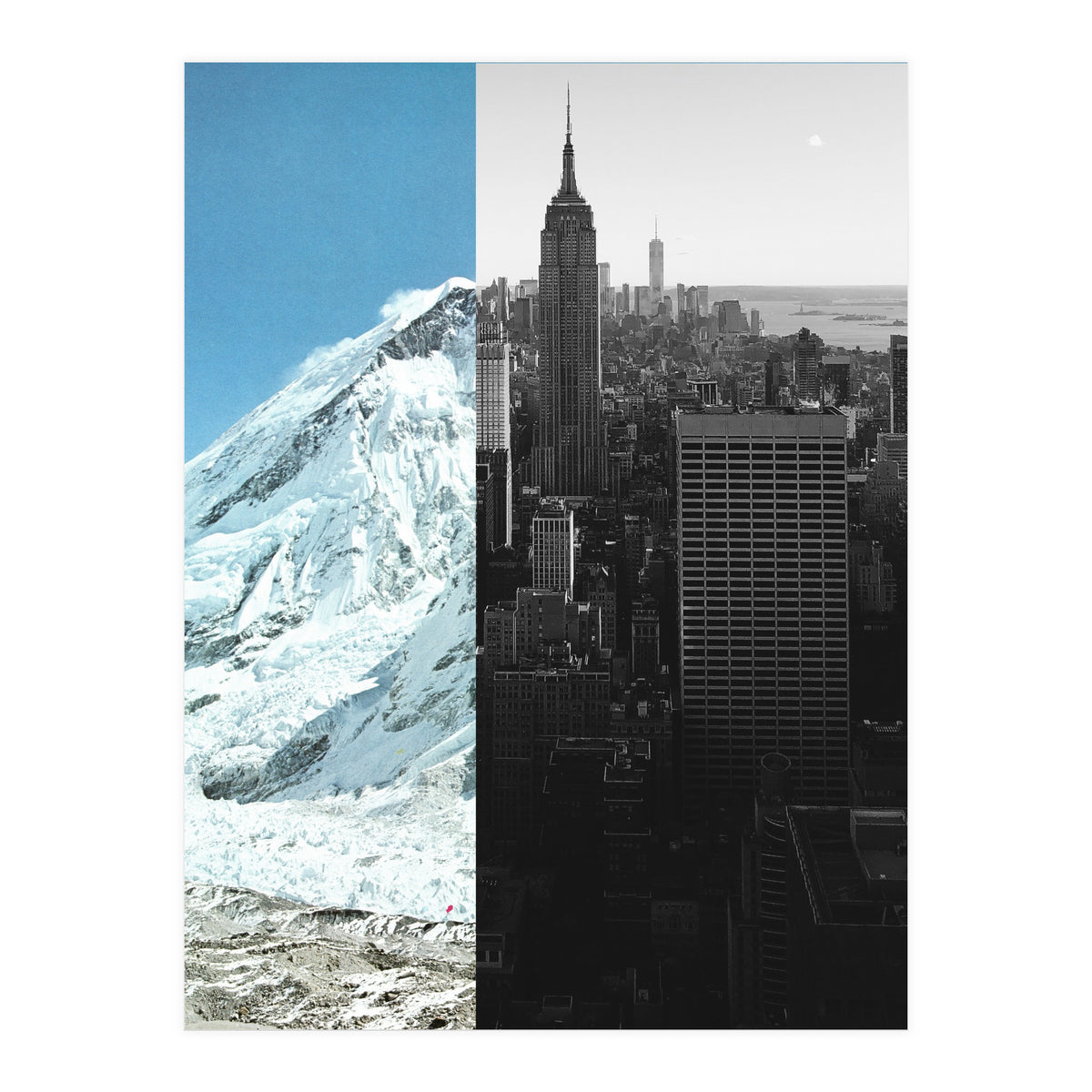 Die Stadt In Den Bergen · Mountain City (Print Only)