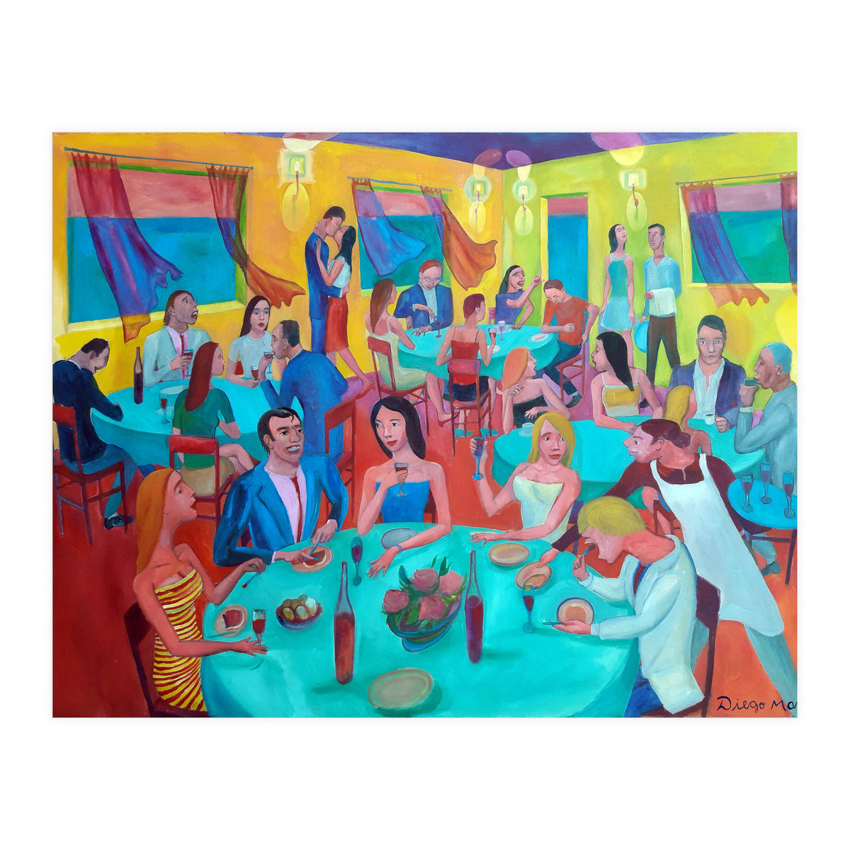 Reunion Social 7 B (Print Only)