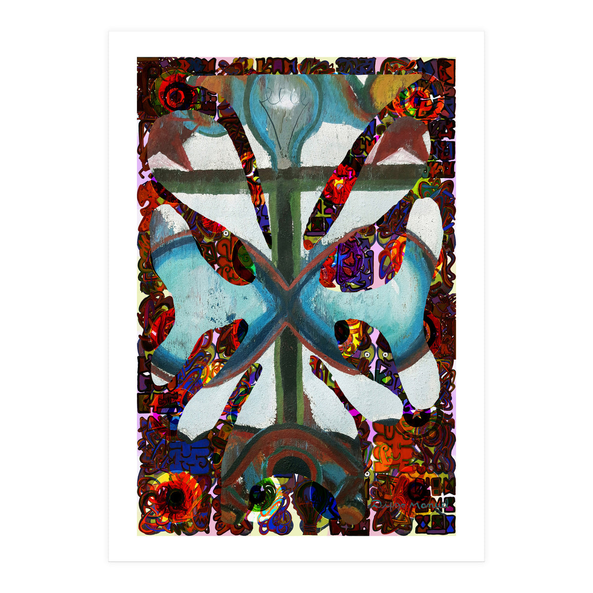 Pop Abstract 2023 Tapiz 32 (Print Only)