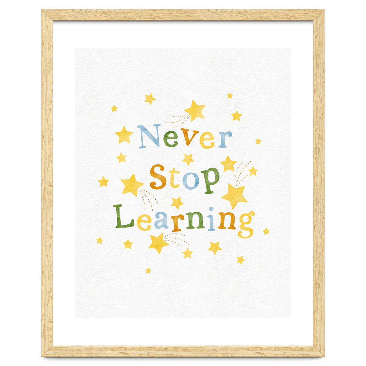 Never Stop Learning