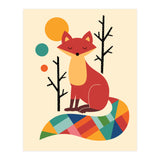 Rainbow Fox (Print Only) thumbnail