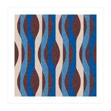 Mod Stripes Blue  (Print Only) thumbnail