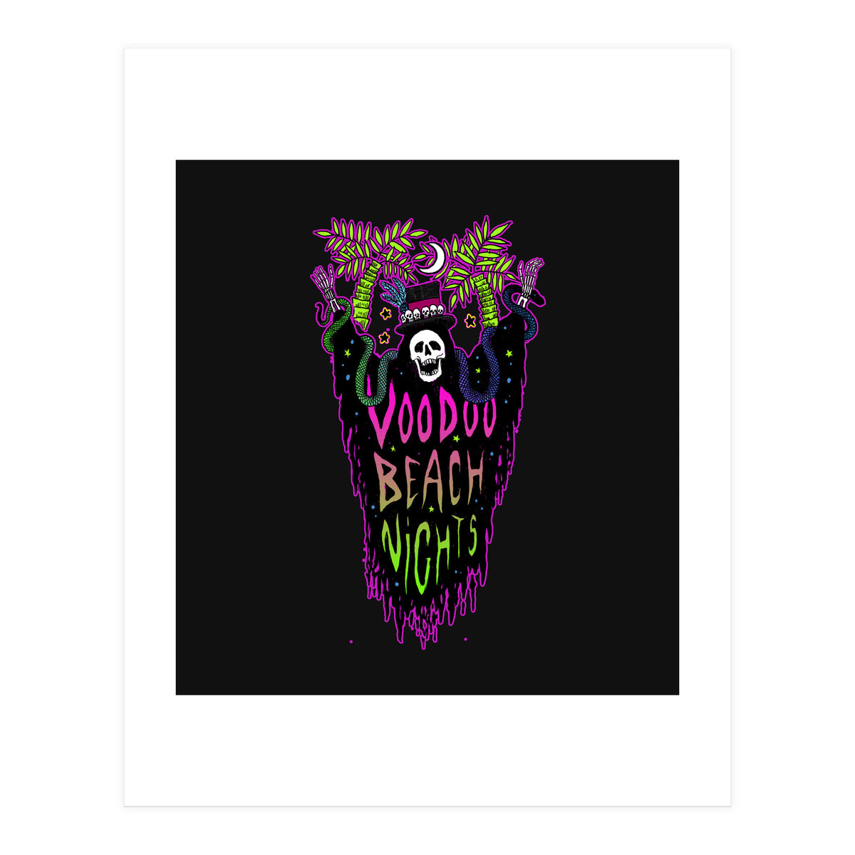 Voodoo Beach Nights (Print Only)