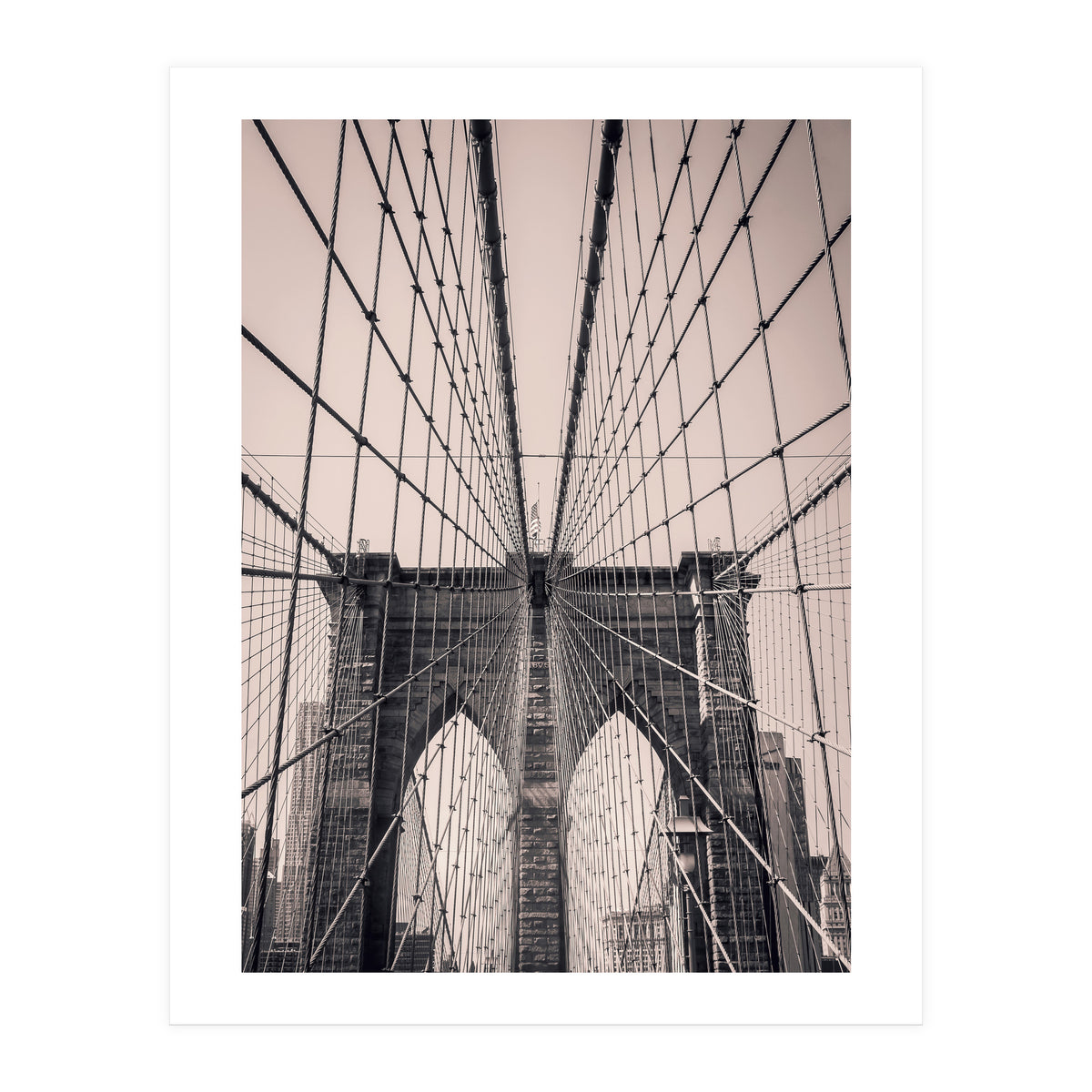 Brooklyn In Pink (Print Only)