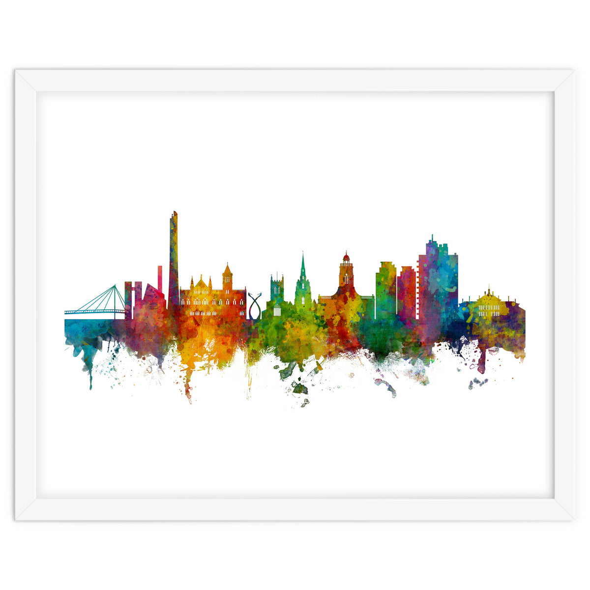 Northampton England Skyline