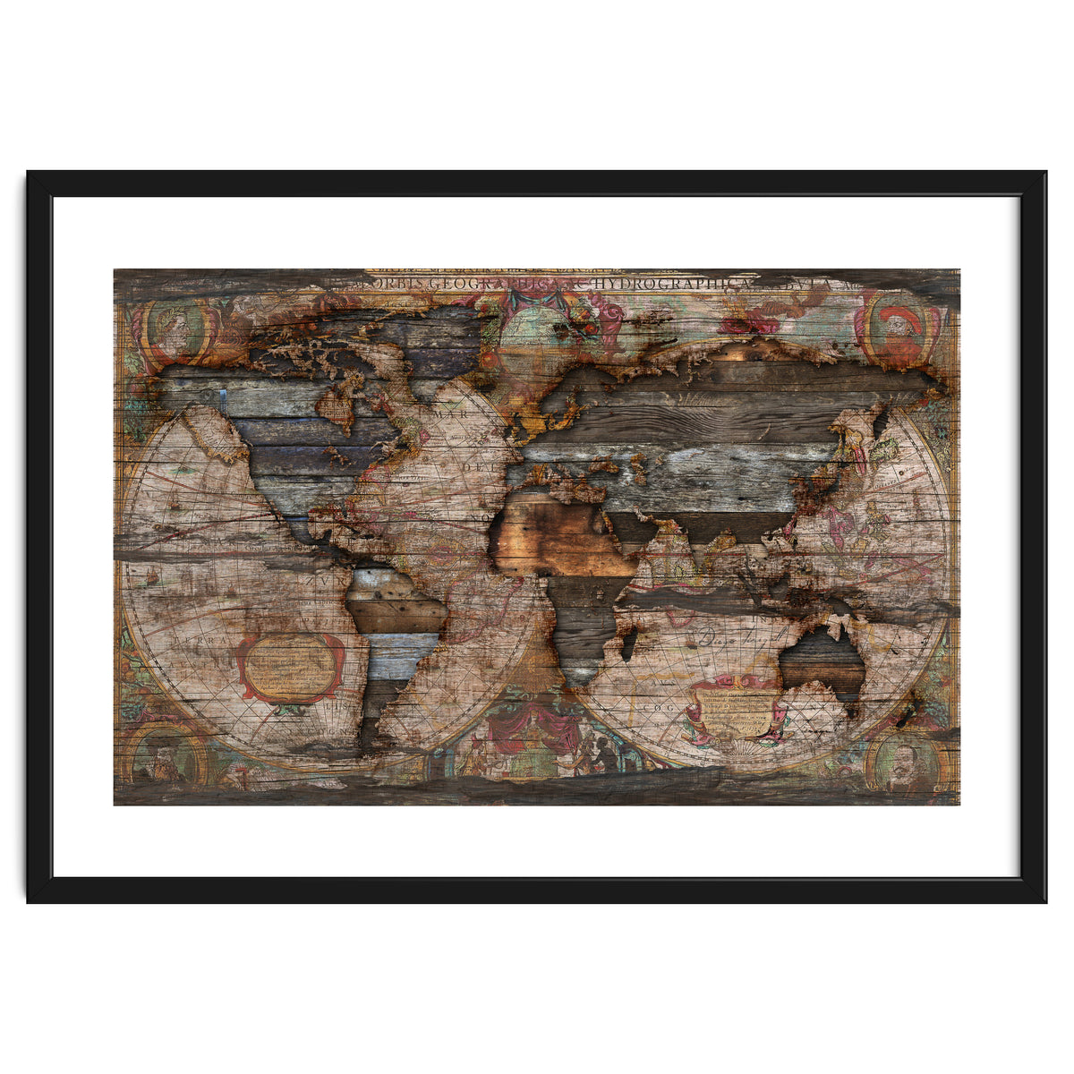 Reclaimed Map