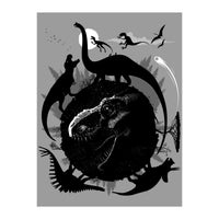 Circle of T-Rex (Print Only)