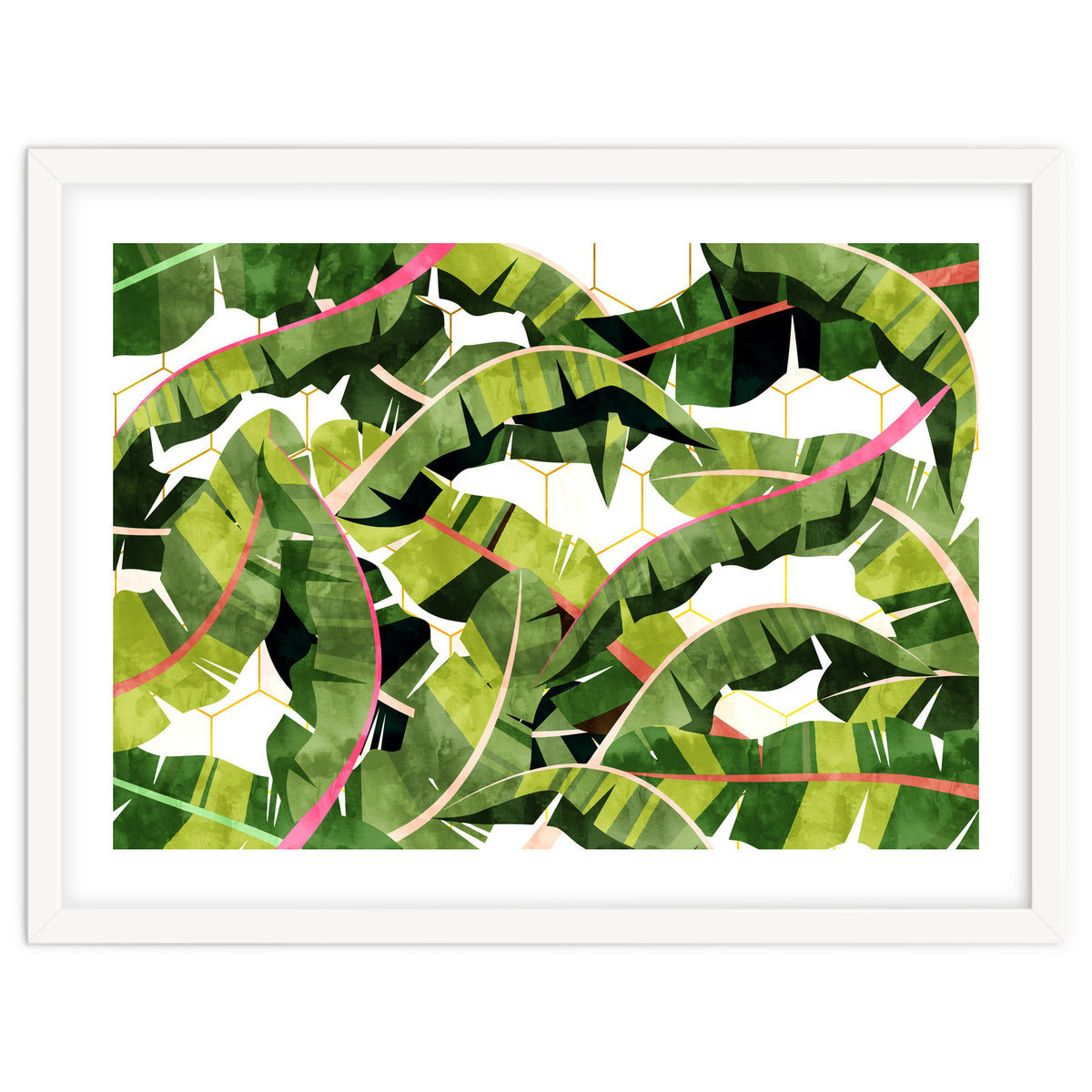 Banana Leaf Salad With Garlic Butter Dressing