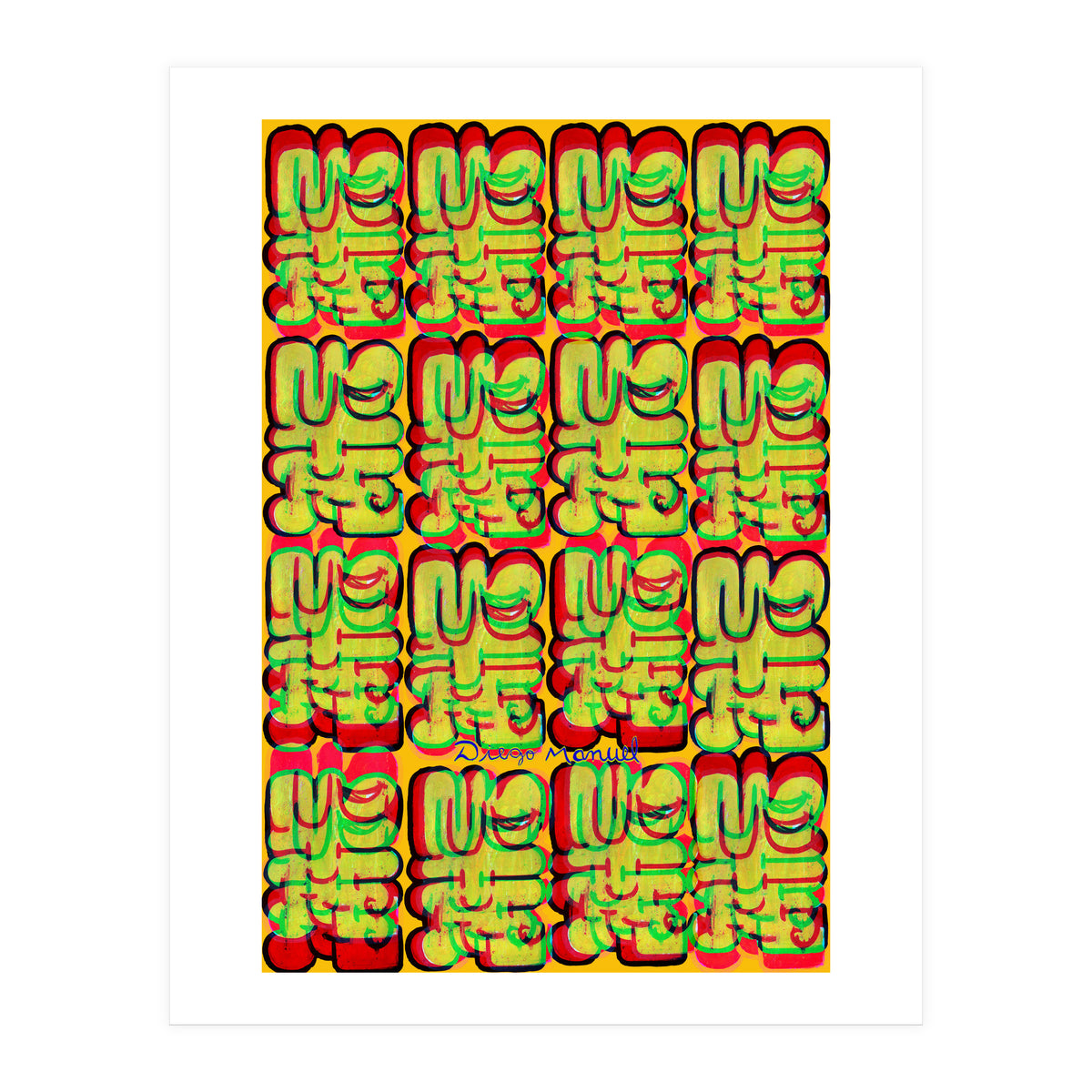 Graffitis 2021 Tapiz 116 (Print Only)