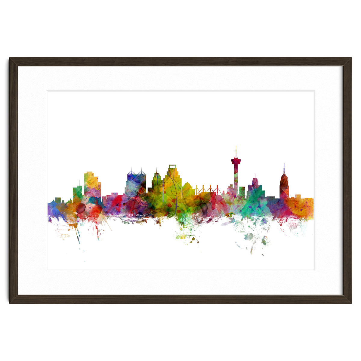 San Antonio Texas Skyline