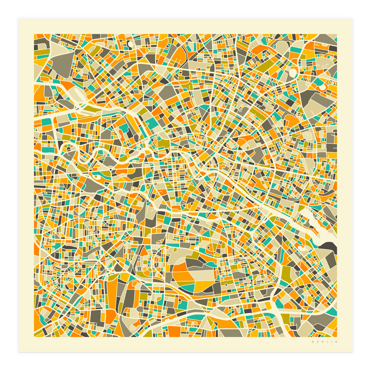 BERLIN MAP (Print Only)