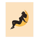 Woman and The Moon (Print Only) thumbnail