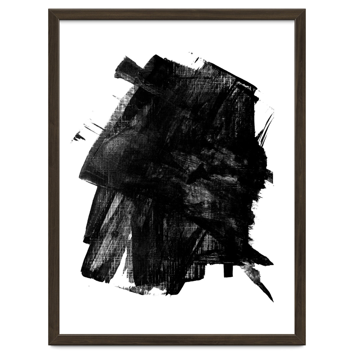 Minimalist Textured Brushstroke Art #3