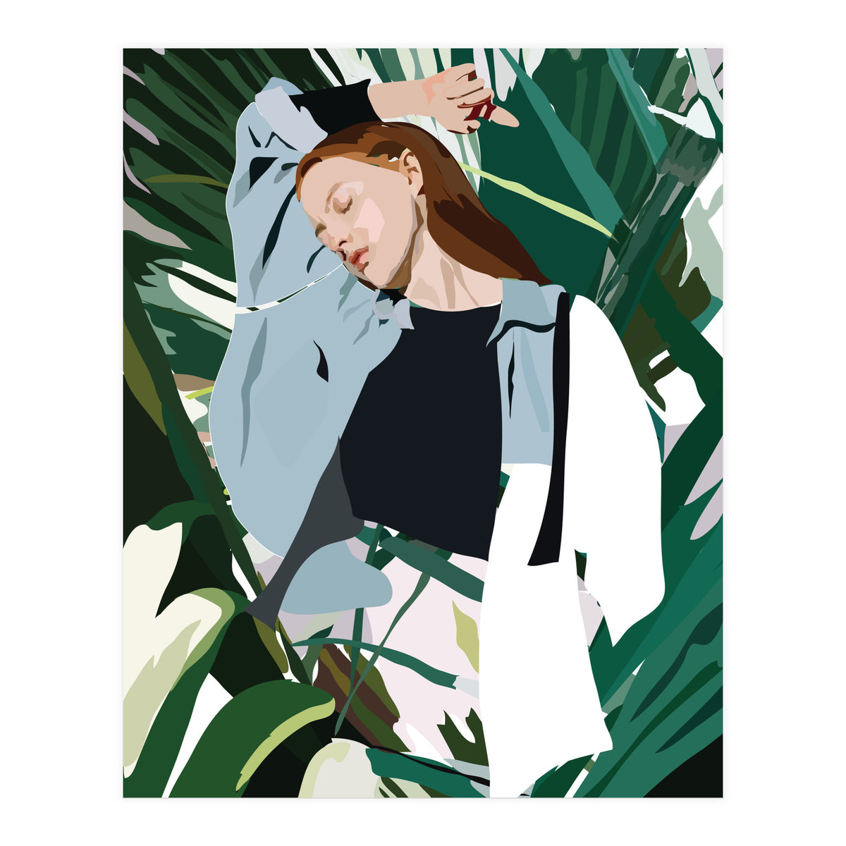 Blue Lady (Print Only)