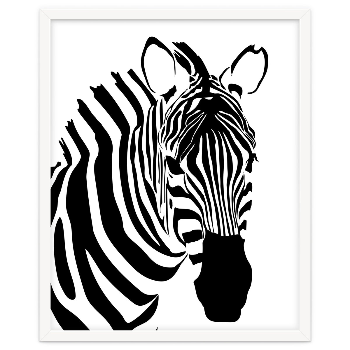 Zebra Stripe - Monochrome