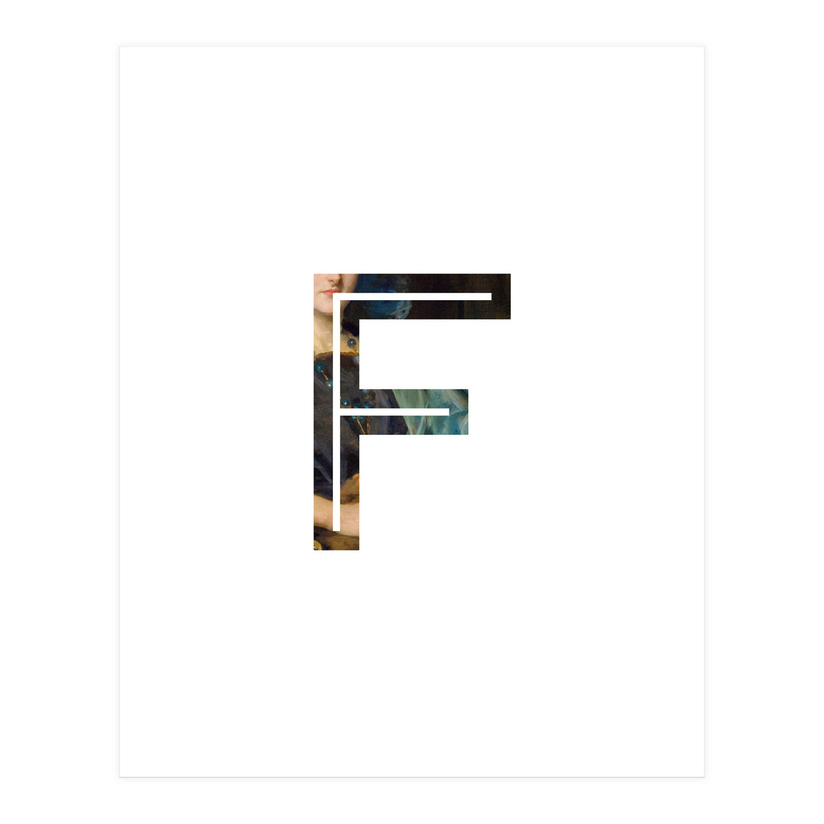 Letter F - (Impress) (Print Only)