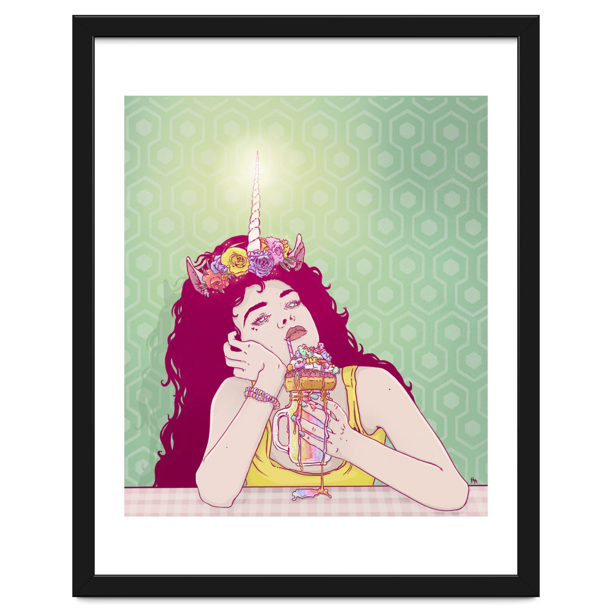 Unicorn Freakshake Lady